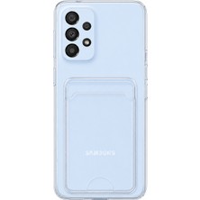 Mopal Samsung A33 5g Uyumlu Kartlık Detaylı Silikon Kılıf | Yuki Serisi