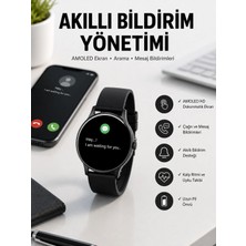 Marsilyan Akıllı Saat Çok Fonksiyonlu Sesli Görüşme Nfc Uyumlu Amoled Ekran Yeni Nesil