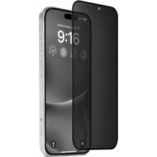 Vissona iPhone 17 Pro Max Uyumlu Hayalet Privacy %100 Gerçek Temperli Cam Ekran Koruyucu Plastik Film Değil Tam Kaplayan Kolay Kurulum Aparatlı