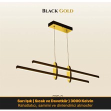 Enzo Light Halo Lineer LED Sarkıt Avize – Kumandalı Dim Edilebilir – Yukarı & Aşağı Işık