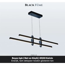 Enzo Light Halo Lineer LED Sarkıt Avize – Kumandalı Dim Edilebilir – Yukarı & Aşağı Işık