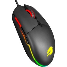 Gamebooster M630 Prıme 7 Renk Rgb Aydınlatmalı Profesyonel Siyah Kablolu Gamıng Mouse