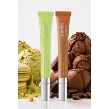 Aurelia Genève Glowy Bold Lips Duo - Güneşten Koruyucu & Dolgunlaştırıcı, Nemlendirici Etkili Ikili Lip Balm Seti ( Soft Kahve & Altın Işıltılı Şeffaf)