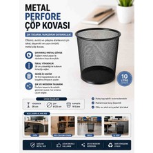 Asi Metal Çöp Kovası