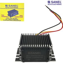 Gözpar Oto Sanel Konvertör 5 Amper 24V 12V Voltaj Düşürücü SMC05