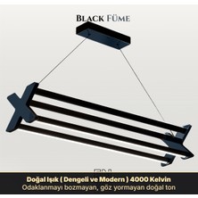 Enzo Light Model X: Benzersiz Form Lineer Sarkıt Avize - Yukarı & Aşağı Işık