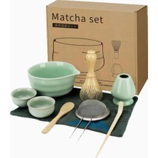 Zingbee 9 Parçalı Seramik Matcha Çay Seti
