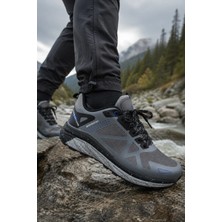 In Step Peakrunner Erkek Gri Hiking Ayakkabısı Outdoor Trekking ve Kamp Ayakkabısı-Su Itici Özellikli