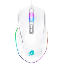 Gamebooster M16 Myth Rgb Aydınlatmalı Profesyonel Beyaz Kablolu Gamıng Mouse
