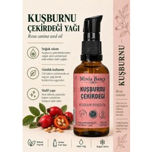 Minia Bahçe 30ML Soğuk Sıkım Kuşburnu Çekirdeği Yağı , %100 Saf