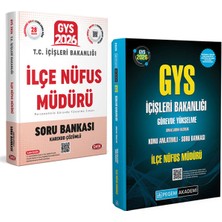 Pegem Akademi Yayıncılık Data 17 Ağustos 2026- 2027 Gys Içişleri Bakanlığı Ilçe Nüfus Müdürü Görevde Yükselme Sınavı Konu ve Soru Kitabı