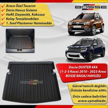 Bosse Dacia Duster Suv (4X4) Bagaj Havuzu 2010 Sonrası Siyah