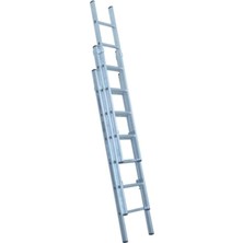 Sözbir Merdiven 3x2=6 MT ALÜMİNYUM SÜRGÜLÜ MERDİVEN 63X25 ÇOK AMAÇLI/PRATİK/KOLAY