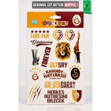 Lisanslı Galatasaray "fark Var" Sticker Sheet