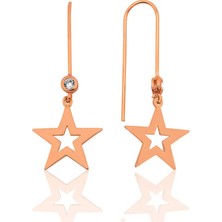 Inure Jewelry Gümüş Yıldız Küpe