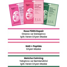 Dermal Nad Rose Gül ve Matcha 3lü Eriyen Maske Seti Eriyen Melting Kore Maske Seti