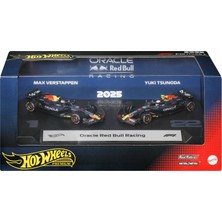 Hot Wheels Premium Moneygram Haas F1 2'li Paket, Ocon ve Bearman'in Yarış Arabaları JMM95