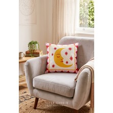Sleep Garden Bohem Aytasarım Dekoratif Kırlent Kılıfı | Modern Ev Dekoru 43X43