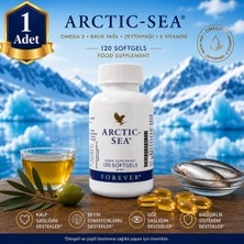Forever Living Products Arctic Sea Omega-3 Balık Yağı ve E Vitamini İçeren Takviye Edici Gıda 120 Softgel