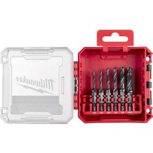 Milwaukee 6 Parça 1/4 Inç Hss-G Metal Kılavuz Matkap Uc Seti
