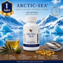 Forever Living Products Arctic Sea Omega-3 Balık Yağı ve E Vitamini İçeren Takviye Edici Gıda 120 Softgel