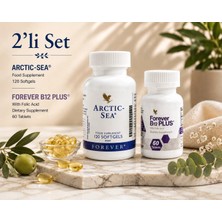 Forever Living Products Arctic Sea Omega-3+Bee Propolis 2'li Set