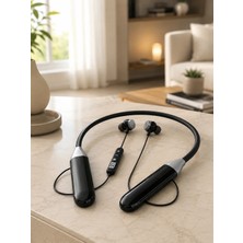 sbodurhome Spor Için Bluetooth Boyun Kulaklığı Mikrofonlu Kablosuz Kulak Içi Müzik ve Telefon Kulaklı�