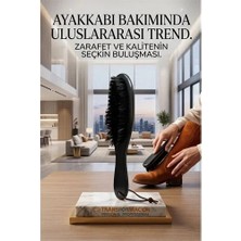 Sepetopia Siyah Ahşap Süet Nubuk Ayakkabı Temizleme Fırçası 722946