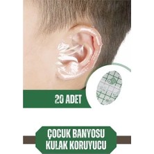Enco Store Çocuk Banyo Kulak Koruyucu Su Geçirmez 20 Adet