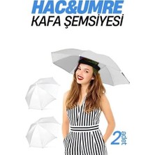 Sepetopia Hac Umre Kafa Şemsiyesi Güneş Koruma Şemsiyesi 2 Adet 716267