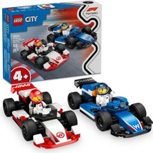 LEGO City F1 Williams Racing ve Haas F1 Yarış Arabaları 60464