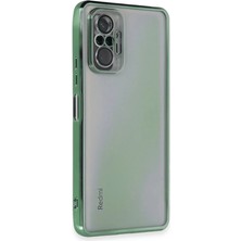 Sepetopia Xiaomi Redmi Note 10 Pro Kılıf Razer Lensli Silikon - Yeşil