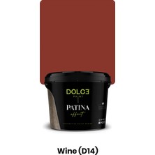 Dolce Boya Patina Effect Eskitme Boyası Antik Görünüm Wine 15 kg