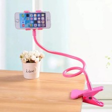 HemenGo Pembe Renk Akrobat Telefon Tutucu Oynar Başlıklı