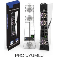 Comse Ps5 Pro Uyumlu Rgb Işıklı Soğutucu Fan TP5-3538PRO