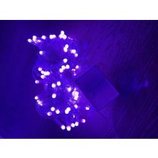 HemenGo 10 M 100 LED Damla Uçlu Pembe Işık Şeffaf Kablo Mz-17-9