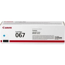 Canon CRG067C 1250 Sayfa Kapasiteli Mavi Toner