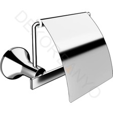 Dekor Banyo Paris Kapaklı Kağıtlık Krom