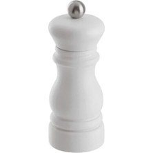 Tuz Değirmen Ahşap Beyaz 11,5 cm