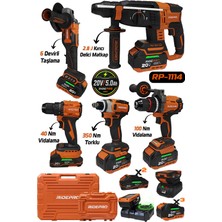 RP-1114 Ridepro 4’lü Set + 40 Nm Kızaklı Vidalama