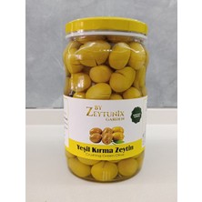 By Zeytunix Garden Yeşil Domat Kırma Zeytin 1 kg (İri Boy)