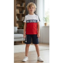 Sinem Çeyiz Summer Cool 5109 Erkek Çocuk Spor Şort T-Shirt Takım