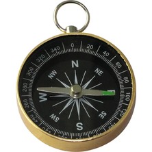 Toyigoo Mini Paslanmaz Alüminyum Pusula G44-2B Gold IEG4546GV-458FJGHV