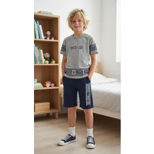 Sinem Çeyiz Summer Cool 5109 Erkek Çocuk Spor Şort T-Shirt Takım
