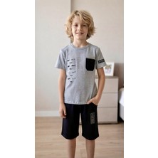 Sinem Çeyiz Summer Cool 5109 Erkek Çocuk Spor Şort T-Shirt Takım