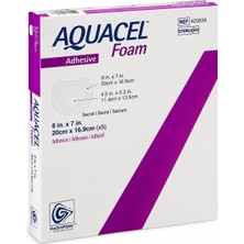 Convatec Aquacel Foam Adhesive Sakral Yapışkanlı Köpük Yara Örtüsü 20 x 16,9 cm (1ADET)