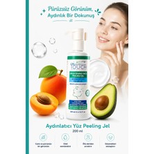 Last Touch Kayısı Çekirdeği Tanecikli, Ölü Derilerden Arındırıcı, Aydınlatıcı Yüz Peeling Jel 200 ml