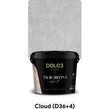 Dolce Boya Travertine Effect Traverten Görünümlü Dekoratif Sıva Cloud 2,5 kg