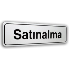 Belirtilmemiş Pvc  Kapı Isimlikleri  Yönlendirme Levhaları 7X25 Cm.