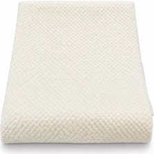 Mandaş Lüks Kadife Dotlu Kaymaz Koltuk Örtüsü (180X220) - Krem